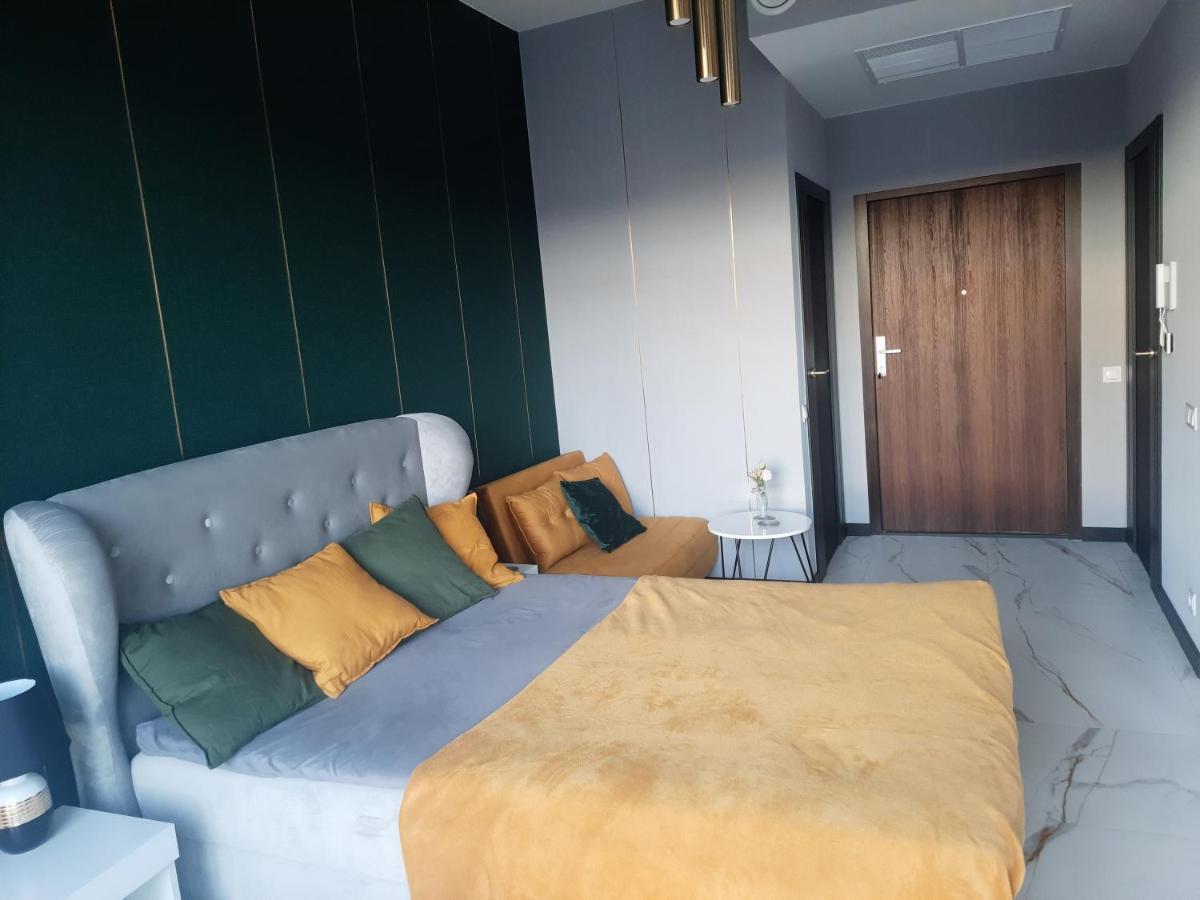 Hanza Tower Sunny Apartment 什切青 外观 照片