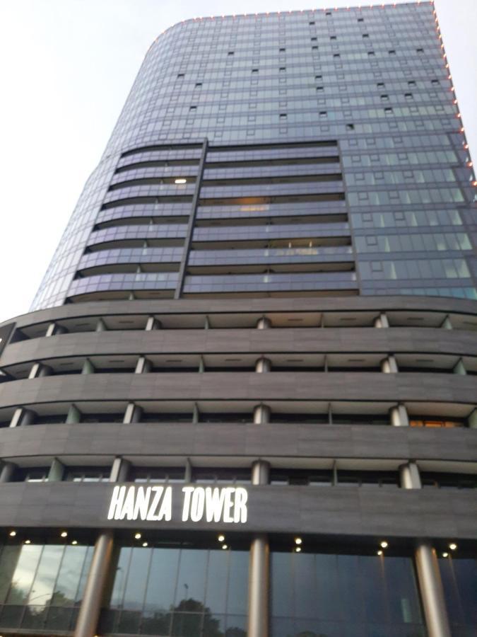 Hanza Tower Sunny Apartment 什切青 外观 照片