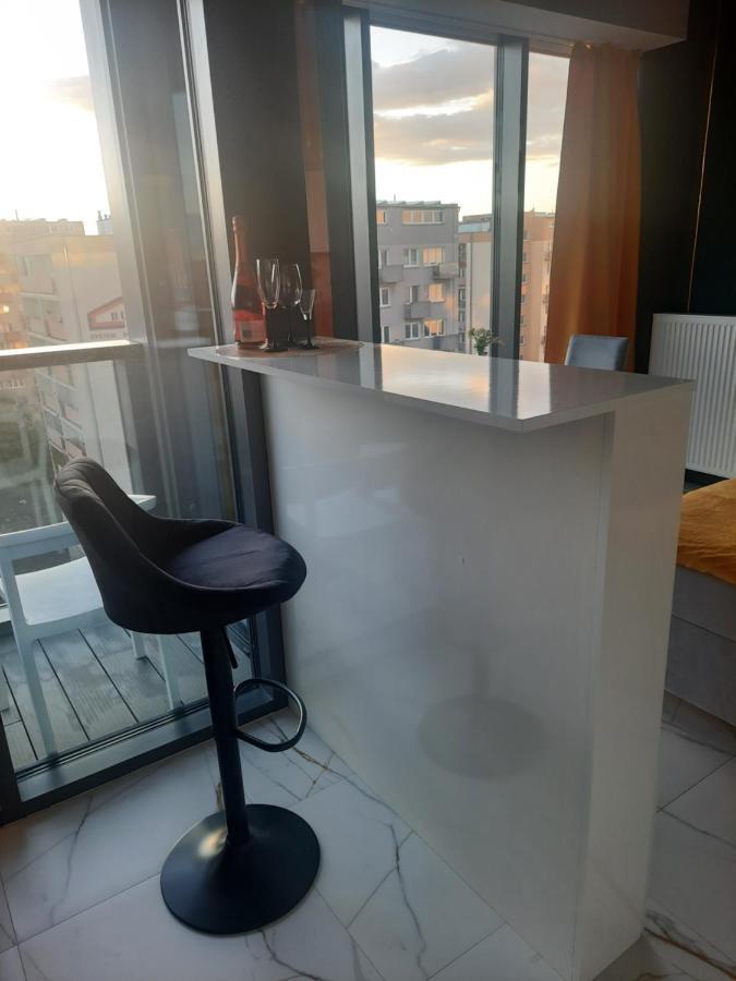 Hanza Tower Sunny Apartment 什切青 外观 照片
