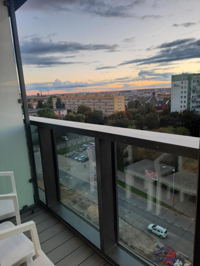 Hanza Tower Sunny Apartment 什切青 外观 照片