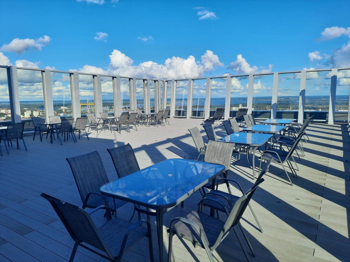 Hanza Tower Sunny Apartment 什切青 外观 照片