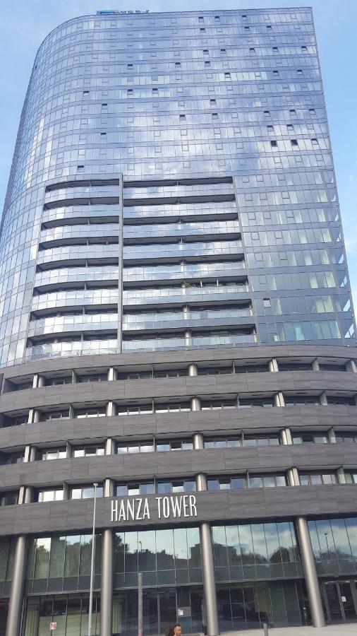 Hanza Tower Sunny Apartment 什切青 外观 照片